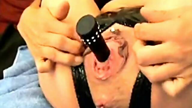 Bizarre Bdsm with fisting and urethra play
