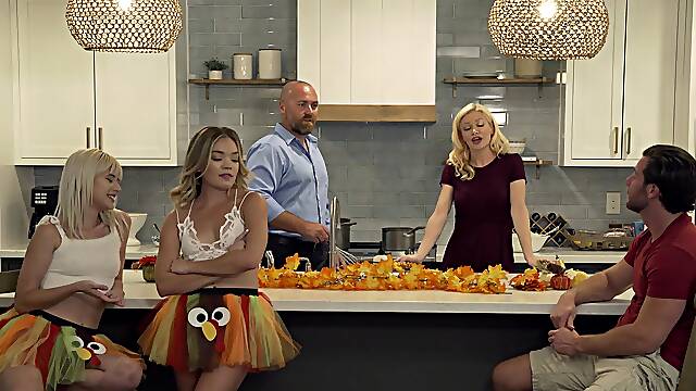 Seth Gamble and Jessie Saint in a hot ffm threesome