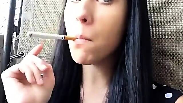 Ava smoking