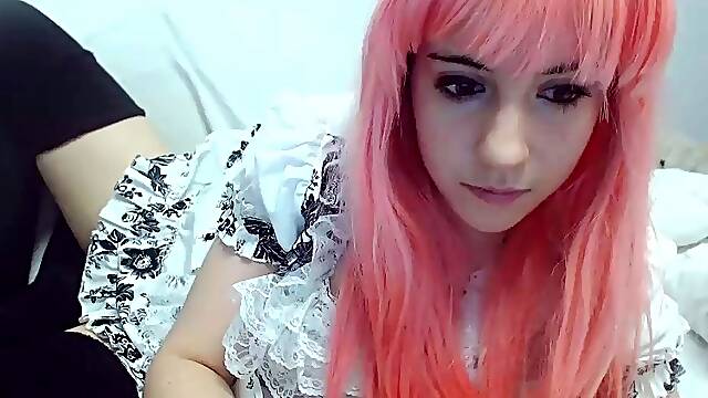 Amateur his tall blonde fetish masturbating on live webcam