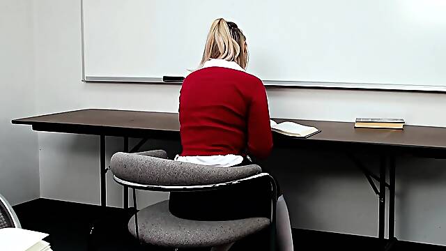 Amateur blonde and brunette lesbians on webcam