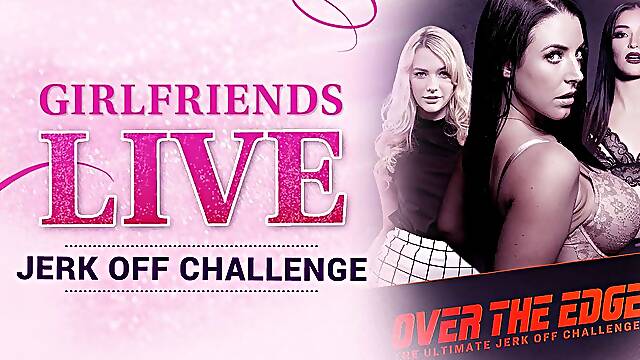 Kenna James & Naomi Swann & Angela White & Kira Noir & Alison Rey & Emily Willis in Girlfriends Live - Over The Edge - The Ultimate Jerk Off Challenge, Scene #01