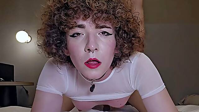 Prettyboi2000x Femboy Takes Bareback Anal Close-Up