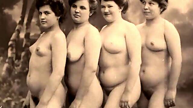 Enjoy hairy pussies in vintage compilation