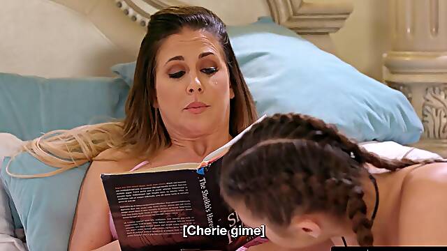 Big-Tits Stepmom Cherie DeVille Devours Pawg Gia Derza in Passionate Girl-on-Girl