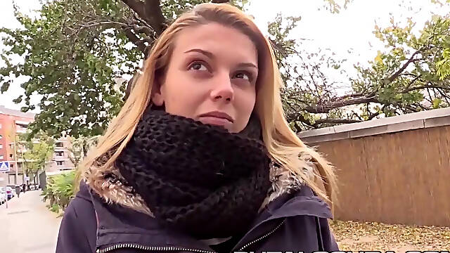 Picking Up A Busty Spanish Teen 18+