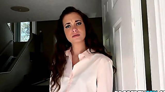 Propertysex - highly hot real estate agent seduces buyer with her super-sexy ways