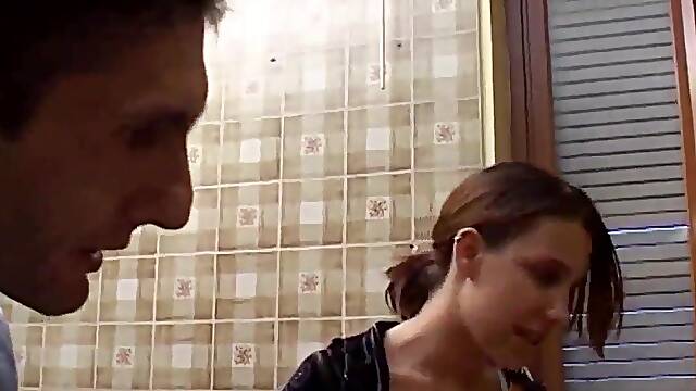 She begged for a finger in her arse while giving her husband a blow job.