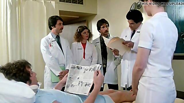 In this vintage sex movie slutty nurse fucks patients in hospital