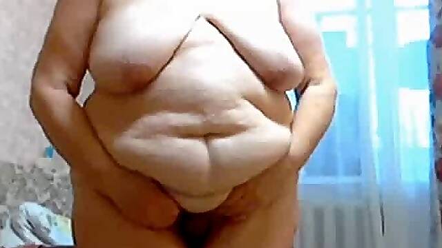 Russian Granny Stefany Shows Off Big Tits