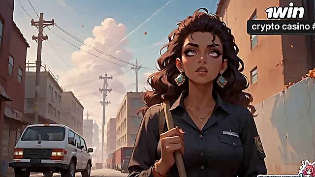 Semen Drip Sensation: Urban Police Uniform Blowjob