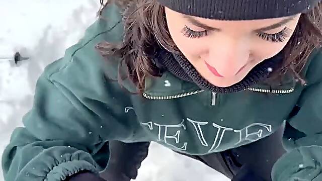Il met un bon coup a la montagne