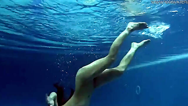 Russian Teen Sluts Fuck Underwater