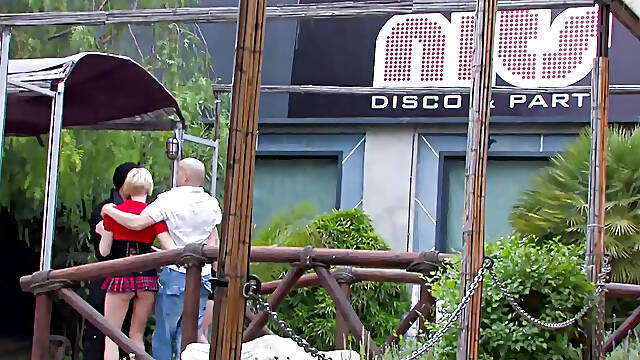 Stripper hardcore orgy with sluts for fucking and slapping