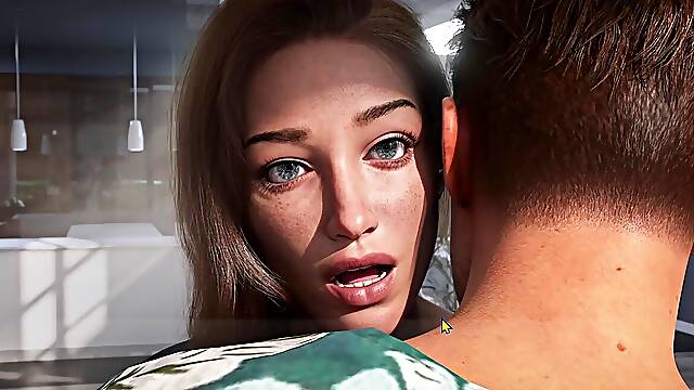 Slut wife gets touched by another guy while her husband watches