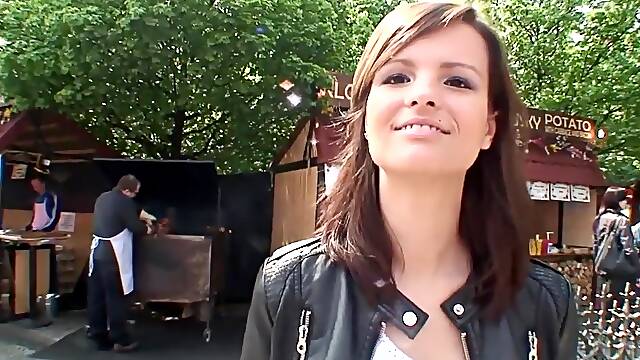 Innocent Czech Babe Is Cheated, Filmed And Fucked With Max Cortes And Rita Peach