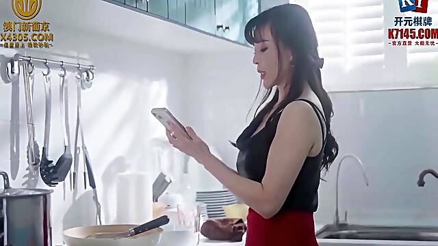 Cheating With A Hot Asian Stepmother A Young Bitch Teaches Her Stepson How To Fuck