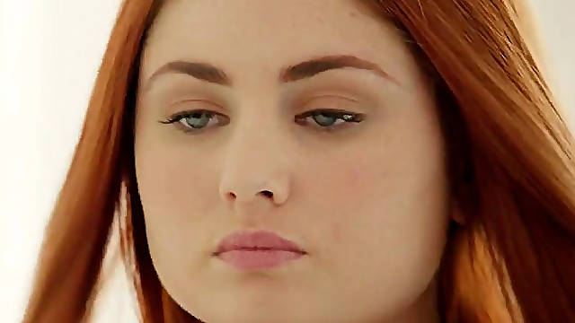 Redhead beauty gets in bed with her dad´s black friend