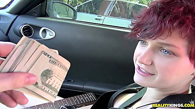 Charming amateur teen POV crazy xxx video