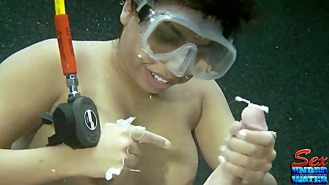Underwater Ejaculate Cumpilation