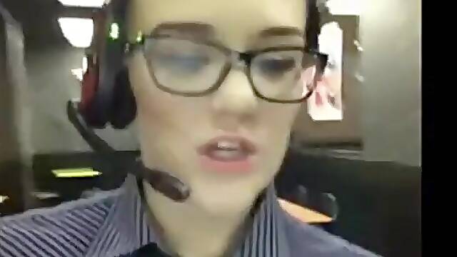 McD Girl -goes into restroom for a tit and ass