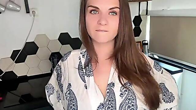 Hawt Stepmother with Moist Cumming Dong was Caught by Her Stepson in Her Bedroom