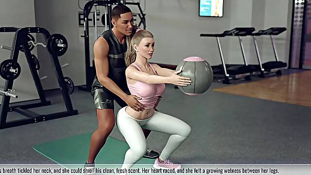 A Wife and Stepmother Real Banging - Eager at Liam for Neglecting Her, Sophia Retaliates by Seeking BBC at the Gym.