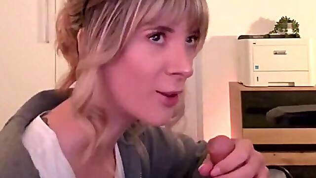 CUCK-CEPTION: sucking my boyfriend to a movie of me banging some other guy (GIANT FACIAL)