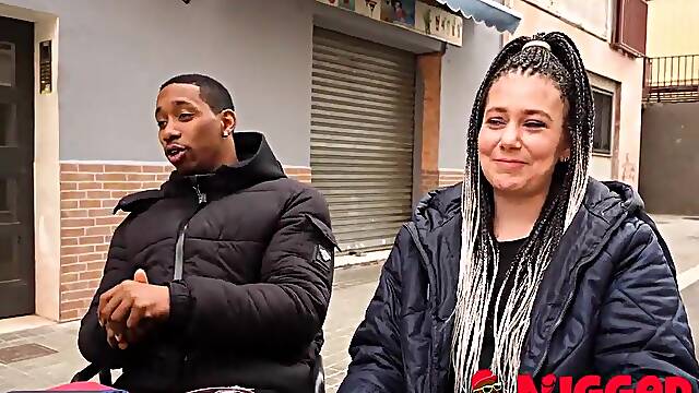 OLDER Chloe Laughable eats her 1ST EBONY ROD. We fulfill dreams!