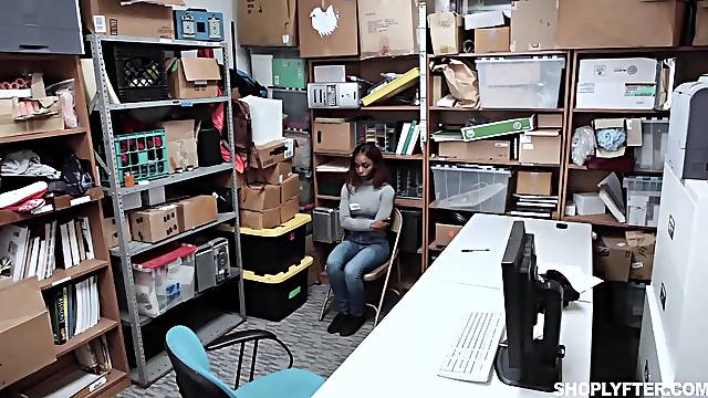 Kinky ebony babe, Sarah Banks likes to bend over and get fucked very hard in the pussy