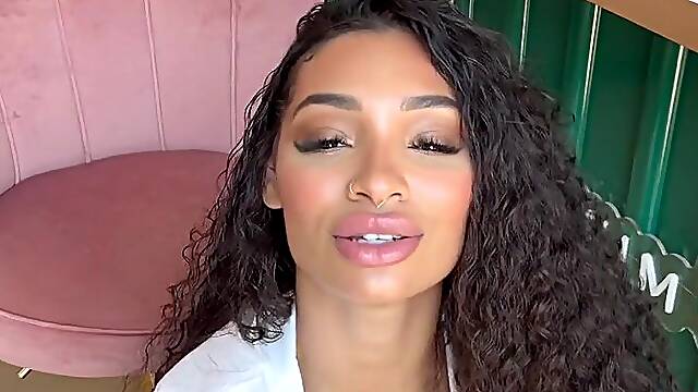 Office Secretary bangs her boss