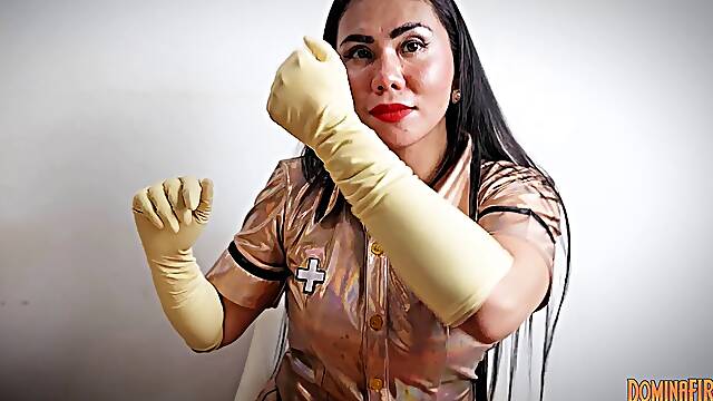 Spandex Gloves Layering Fetish ASMR