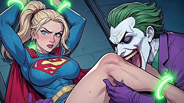 Supergirl vid - AI Generated - Synthetic Content, animation