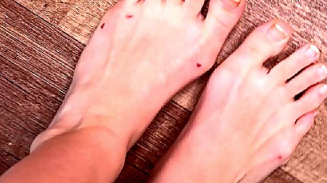 Dominated by Ugly Dancer Feet