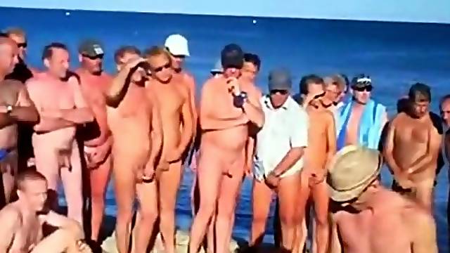 Sensational Public Nudist Orgy