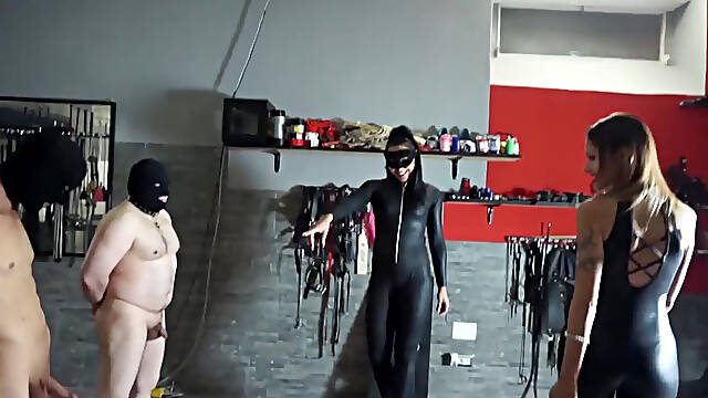 Femdom Ballbusting Dungeon Domination