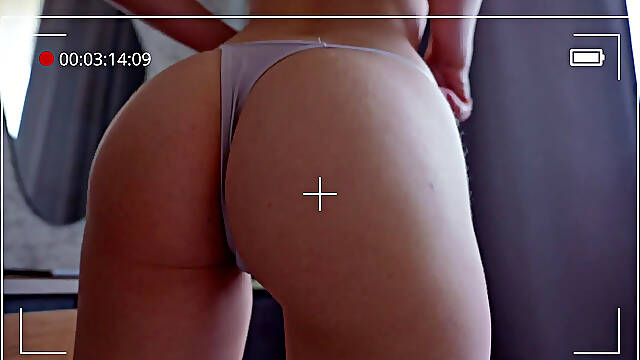 Thong and Perfect Big Ass Teasing