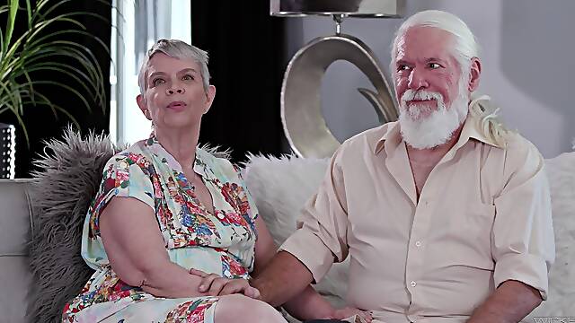 Older bolder moans while being fucked by her husband - Bonnie Nilsen